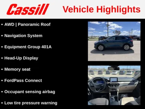 More photos of 2020 Ford Escape Titanium at Cassill Motors, IA