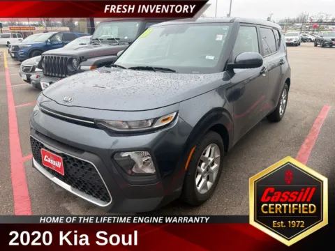 Gray 2020 Kia Soul S for sale in Cedar Rapids, IA