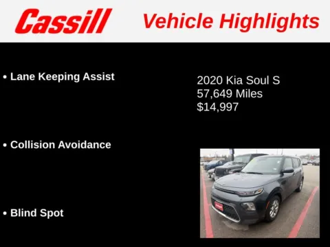 More photos of 2020 Kia Soul S at Cassill Motors, IA