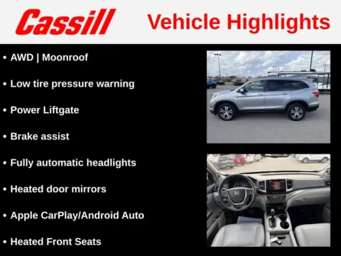 More photos of 2018 Honda Pilot EX-L at Cassill Motors, IA