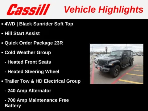 More photos of 2022 Jeep Wrangler Unlimited Rubicon at Cassill Motors, IA