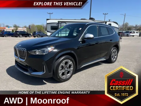 Black 2024 BMW X1 xDrive28i for sale in Cedar Rapids, IA