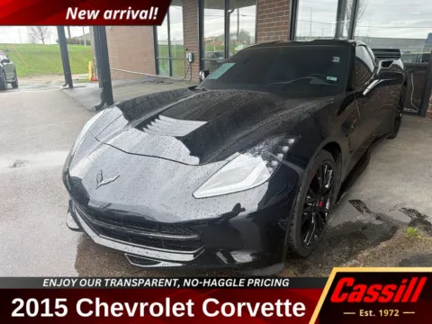 Black 2015 Chevrolet Corvette Stingray for sale in Cedar Rapids, IA