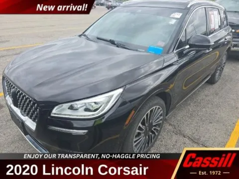 Black 2020 Lincoln Corsair Reserve for sale in Cedar Rapids, IA