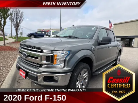 Silver 2020 Ford F-150 XLT for sale in Cedar Rapids, IA