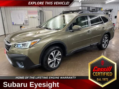 Green 2020 Subaru Outback Limited for sale in Cedar Rapids, IA
