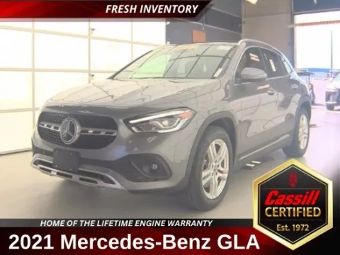Gray 2021 Mercedes-Benz GLA 250 for sale in Cedar Rapids, IA