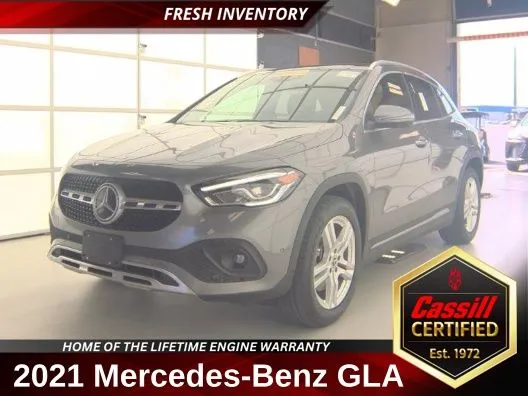 Gray 2021 Mercedes-Benz GLA 250 for sale in Cedar Rapids, IA