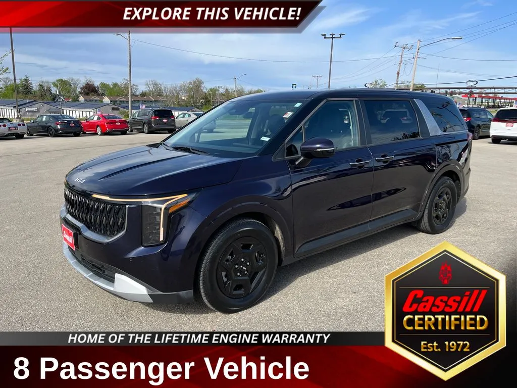Blue 2025 Kia Carnival LXS for sale in Cedar Rapids, IA