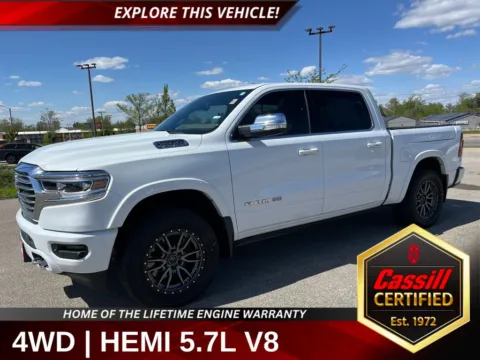 White 2020 Ram 1500 Limited for sale in Cedar Rapids, IA
