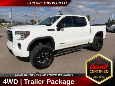 White 2020 GMC Sierra 1500 Elevation for sale in Cedar Rapids, IA
