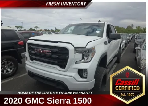 White 2020 GMC Sierra 1500 Elevation for sale in Cedar Rapids, IA