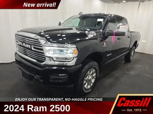 Black 2024 Ram 2500 Laramie for sale in Cedar Rapids, IA