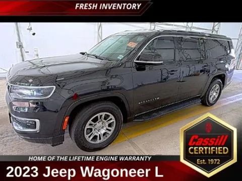 Black 2023 Jeep Wagoneer L for sale in Cedar Rapids, IA