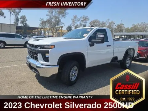White 2023 Chevrolet Silverado 2500HD Work Truck for sale in Cedar Rapids, IA