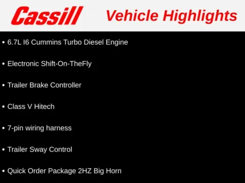 Another view of 2021 Ram 2500 Big Horn for sale in Cedar Rapids, IA at Cassill Motors