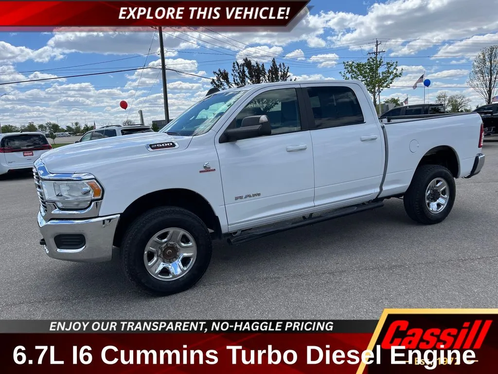 White 2021 Ram 2500 Big Horn for sale in Cedar Rapids, IA