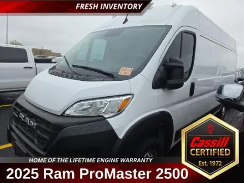 White 2025 Ram ProMaster 2500 High Roof for sale in Cedar Rapids, IA