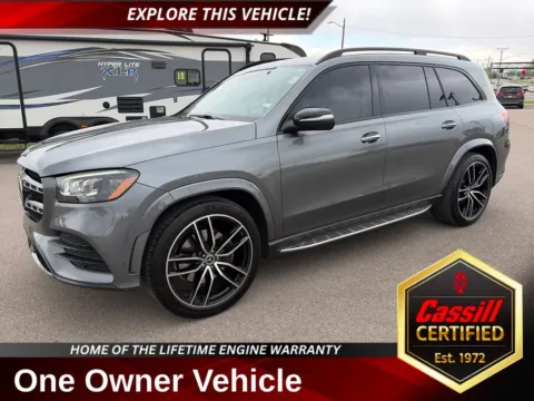 Gray 2021 Mercedes-Benz GLS 580 for sale in Cedar Rapids, IA