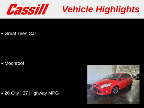 Another view of 2014 Ford Focus SE for sale in Cedar Rapids, IA at Cassill Motors
