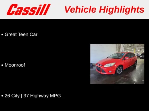 Another view of 2014 Ford Focus SE for sale in Cedar Rapids, IA at Cassill Motors