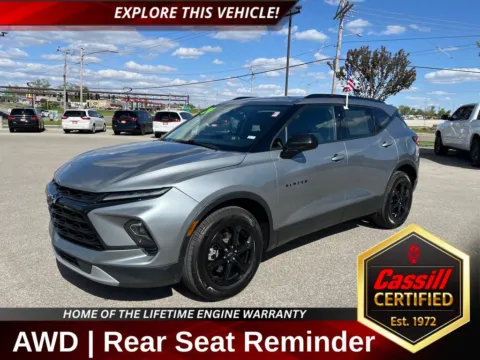 Gray 2024 Chevrolet Blazer LT for sale in Cedar Rapids, IA