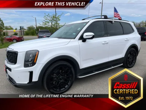 White 2021 Kia Telluride SX for sale in Cedar Rapids, IA
