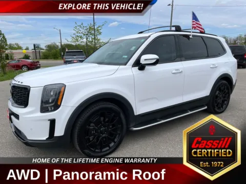 White 2021 Kia Telluride SX for sale in Cedar Rapids, IA