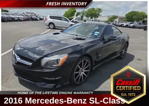 Black 2016 Mercedes-Benz SL-Class SL 63 AMG for sale in Cedar Rapids, IA