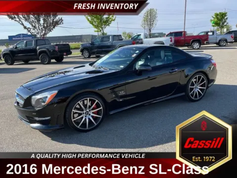 Black 2016 Mercedes-Benz SL-Class SL 63 AMG for sale in Cedar Rapids, IA