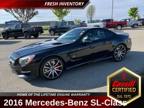 Black 2016 Mercedes-Benz SL-Class SL 63 AMG for sale in Cedar Rapids, IA