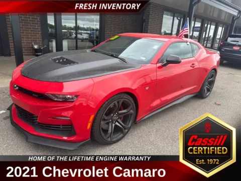 Red 2021 Chevrolet Camaro SS for sale in Cedar Rapids, IA