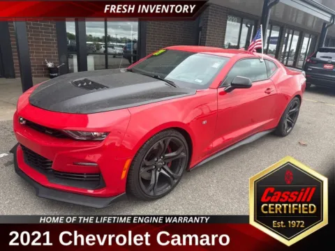 Red 2021 Chevrolet Camaro SS for sale in Cedar Rapids, IA