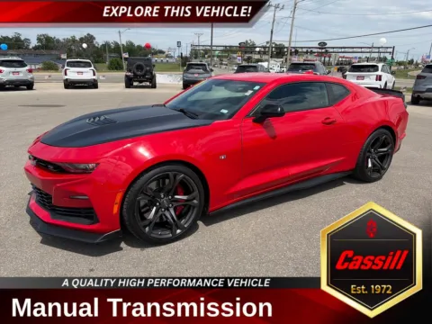 Red 2021 Chevrolet Camaro SS for sale in Cedar Rapids, IA