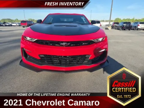 Red 2021 Chevrolet Camaro SS for sale in Cedar Rapids, IA