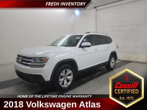 White 2018 Volkswagen Atlas Launch Edition for sale in Cedar Rapids, IA