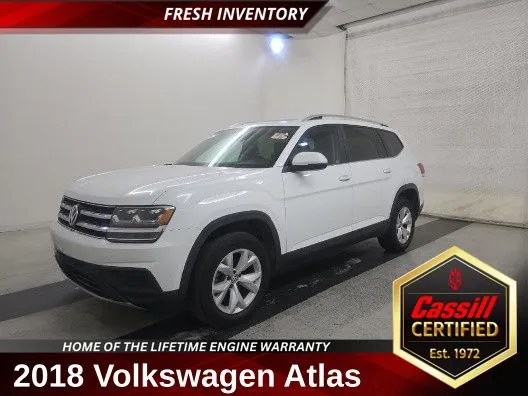 White 2018 Volkswagen Atlas Launch Edition for sale in Cedar Rapids, IA