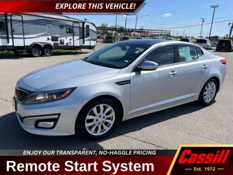 Silver 2014 Kia Optima EX for sale in Cedar Rapids, IA