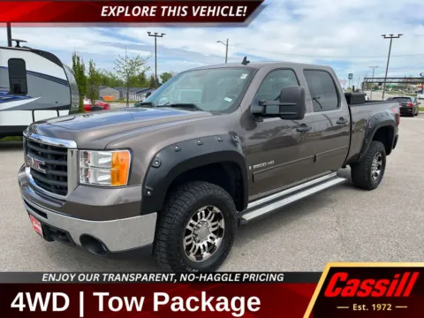Brown 2008 GMC Sierra 2500HD SLE1 for sale in Cedar Rapids, IA