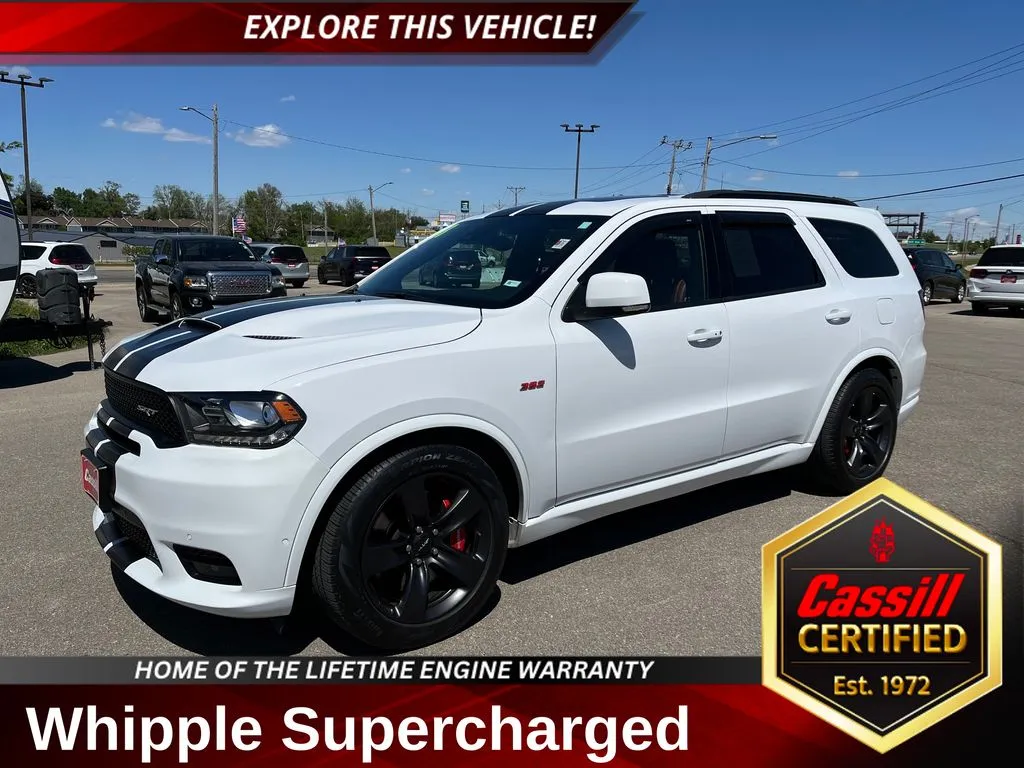 White 2018 Dodge Durango SRT for sale in Cedar Rapids, IA