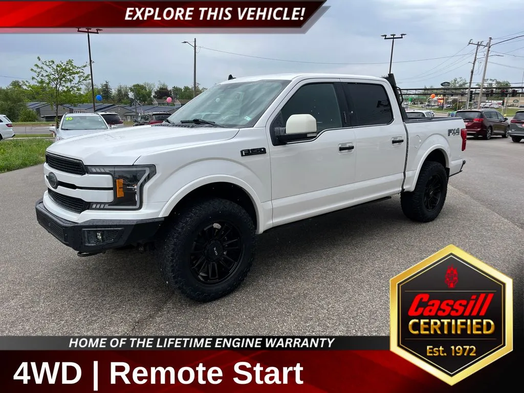 White 2019 Ford F-150 Platinum for sale in Cedar Rapids, IA