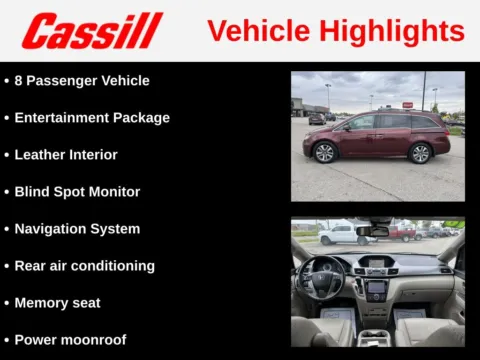 More photos of 2016 Honda Odyssey Touring Elite at Cassill Motors, IA