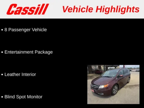 Photos of 2016 Honda Odyssey Touring Elite for sale in Cedar Rapids, IA at Cassill Motors