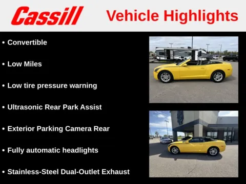More photos of 2013 Chevrolet Camaro 1LT at Cassill Motors, IA