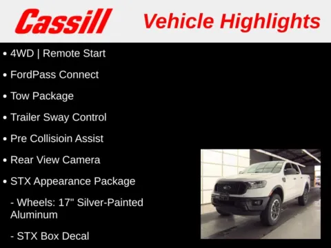 Another view of 2021 Ford Ranger XL for sale in Cedar Rapids, IA at Cassill Motors