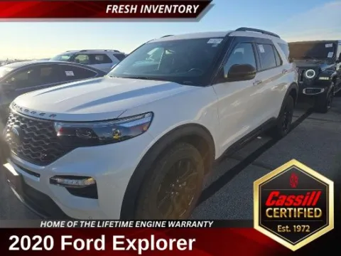 White 2020 Ford Explorer ST for sale in Cedar Rapids, IA