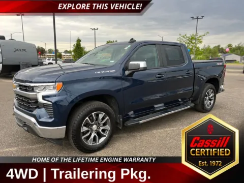 Blue 2023 Chevrolet Silverado 1500 LT for sale in Cedar Rapids, IA