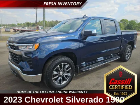 Blue 2023 Chevrolet Silverado 1500 LT for sale in Cedar Rapids, IA