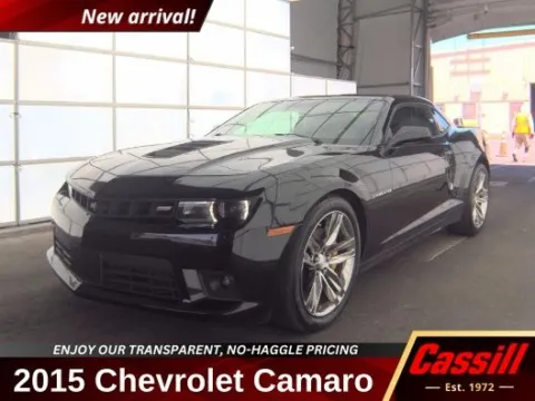 Black 2015 Chevrolet Camaro SS for sale in Cedar Rapids, IA