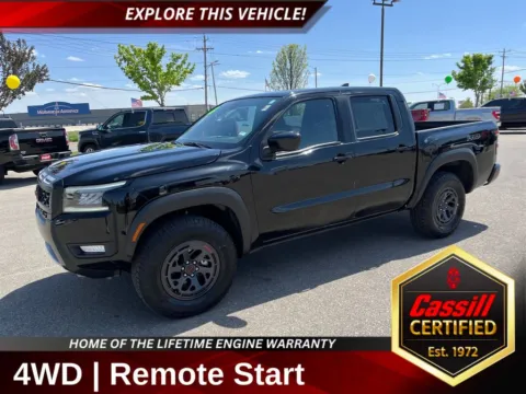 Black 2026 Nissan Frontier PRO-4X for sale in Cedar Rapids, IA